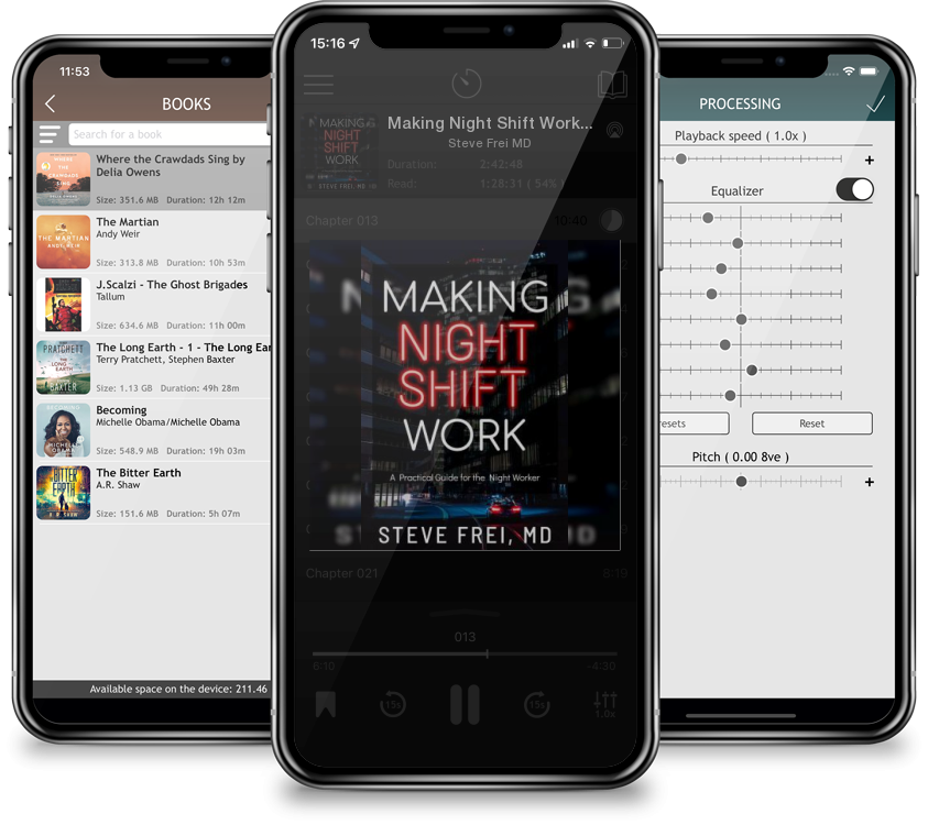 Audiobook Making Night Shift Work: A Practical Guide for the Night Worker by Steve Frei MD