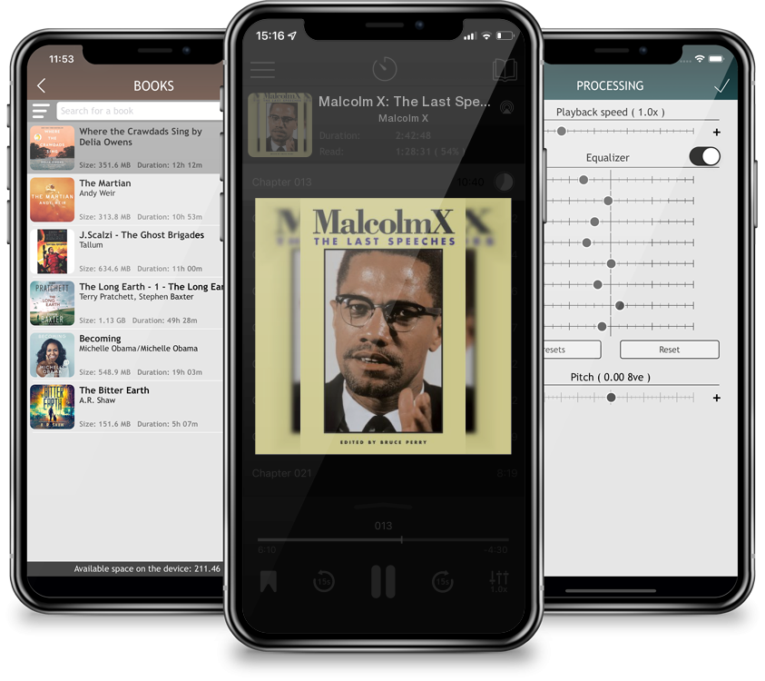 Audiobook Malcolm X: The Last Speeches (Malcolm X Speeches & Writings) by Malcolm X
