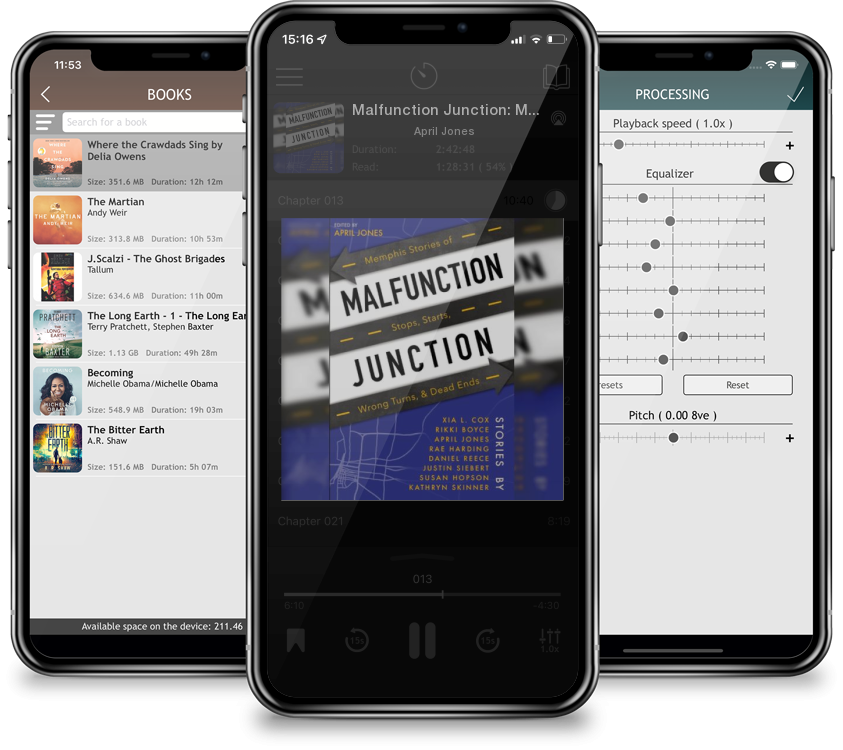Audiobook Malfunction Junction: Memphis Stories of Stops, Starts, Wrong Turns, & Dead Ends by April Jones
