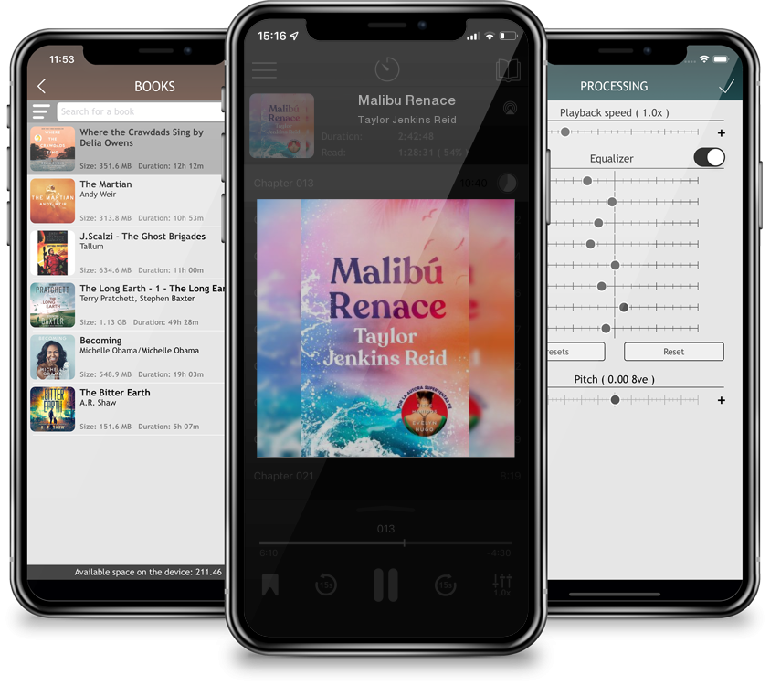 Audiobook Malibu Renace by Taylor Jenkins Reid
