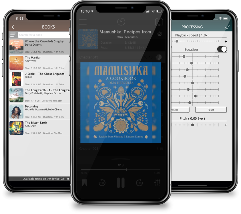 Audiobook Mamushka: Recipes from Ukraine and Eastern Europe by Olia Hercules