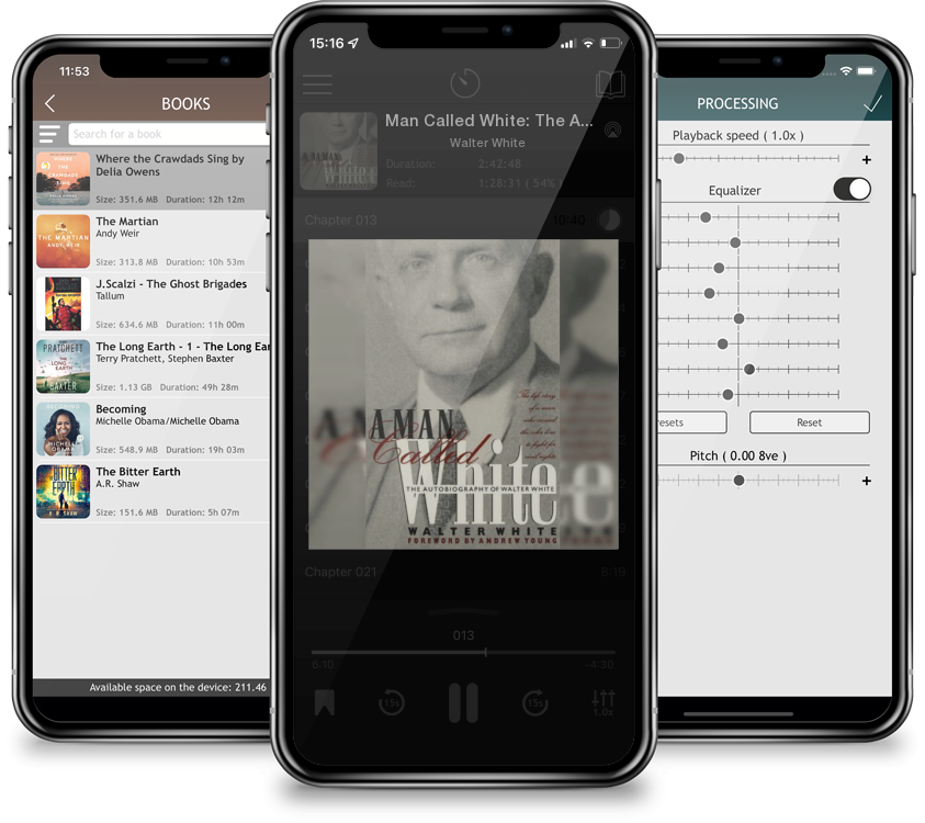 Audiobook Man Called White: The Autobiography of Walter White (Brown Thrasher Books) by Walter White