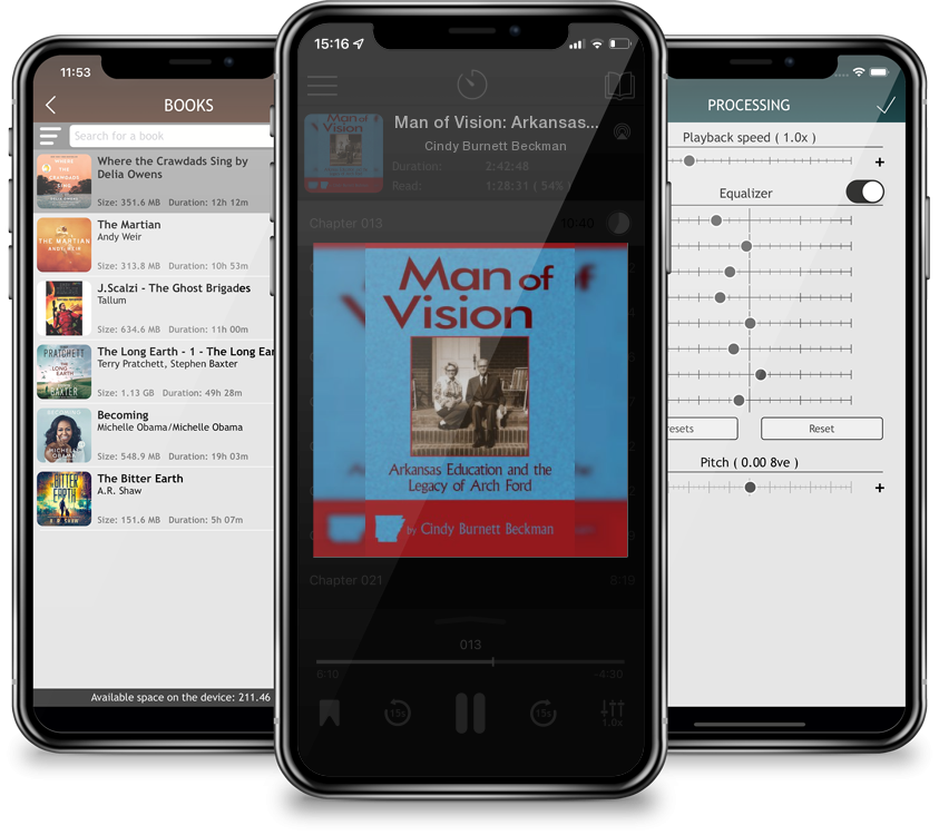 Audiobook Man of Vision: Arkansas Education and the Legacy of Arch Ford by Cindy Burnett Beckman