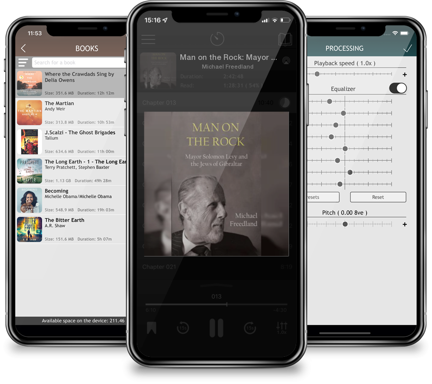 Audiobook Man on the Rock: Mayor Solomon Levy and the Jews of Gibraltar by Michael Freedland