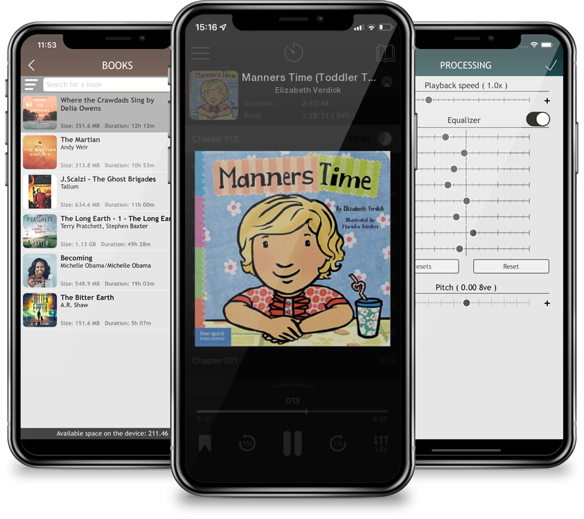 Audiobook Manners Time (Toddler Tools®) (Board book) by Elizabeth Verdick