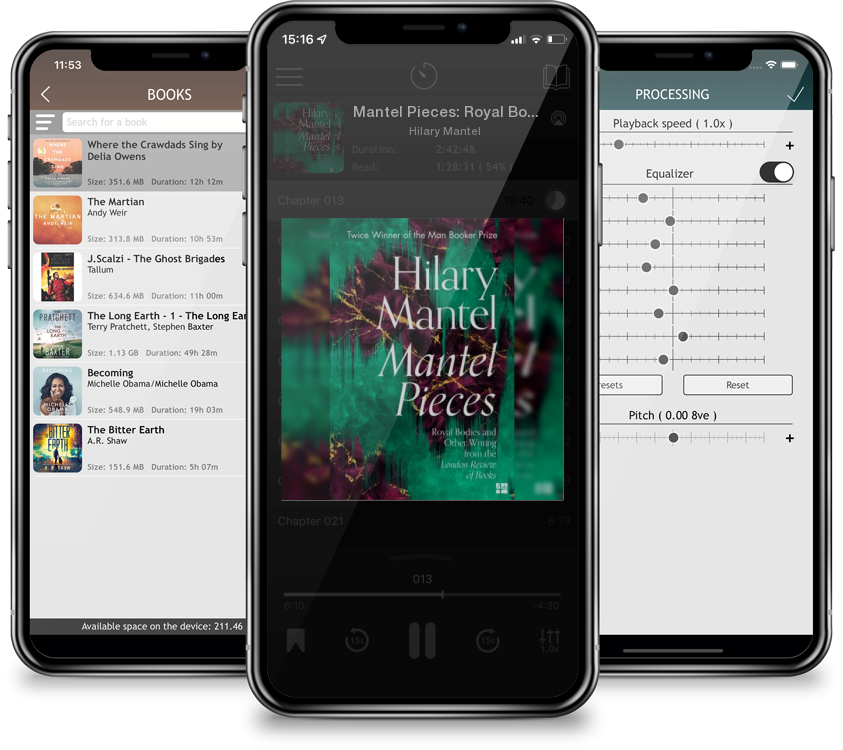 Audiobook Mantel Pieces: Royal Bodies and Other Writing from the London Review of Books by Hilary Mantel