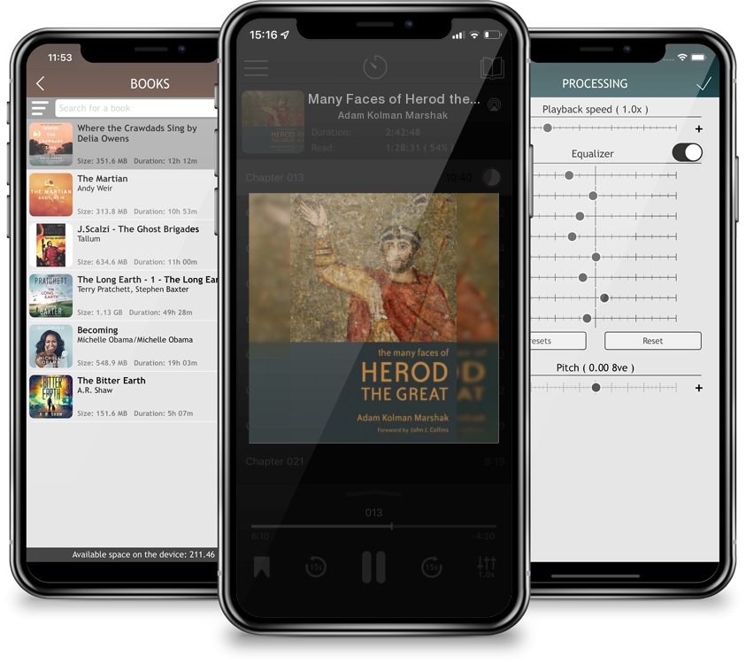 Audiobook Many Faces of Herod the Great by Adam Kolman Marshak