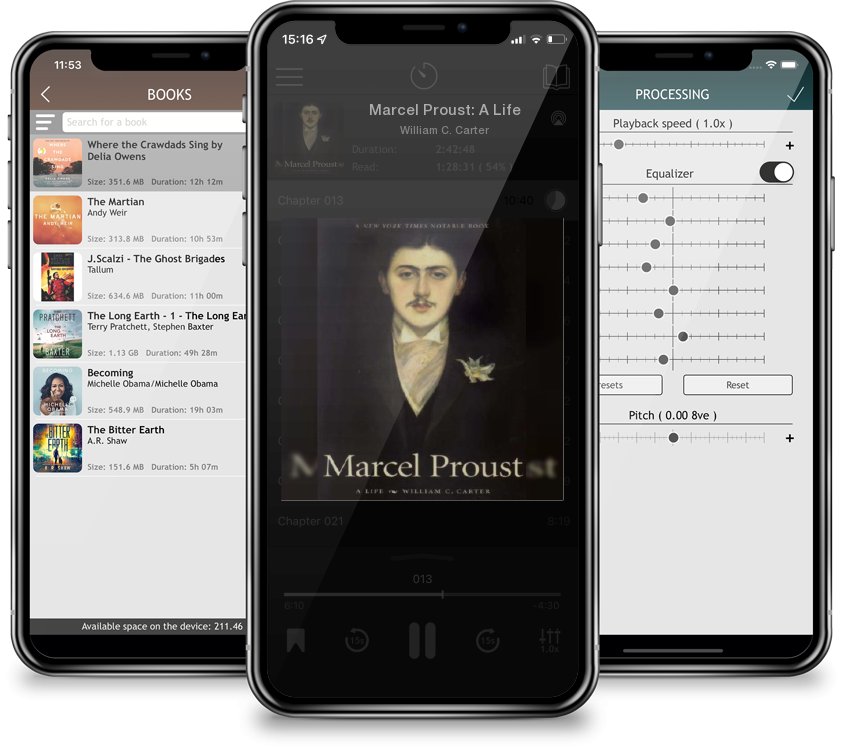 Audiobook Marcel Proust: A Life by William C. Carter